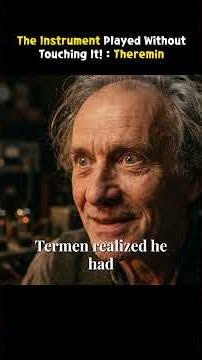 The Instrument Played Without Touching It! - Theremin #curiousscience #history #aihistory #science