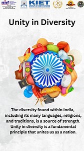 Unity in diversity is India's unique strength. Let's celebrate...