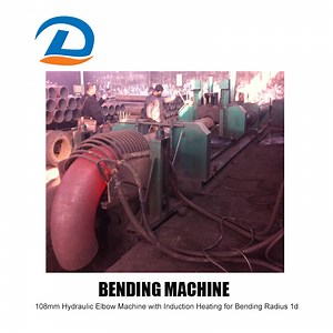 [Hot Item] Bending Radius 1d Induction Heating Elbow Machine with Hydraulic Cylinder Pushing
