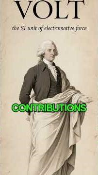 Alessandro Volta The Father of Electricity & Battery Innovation | Historical Figures