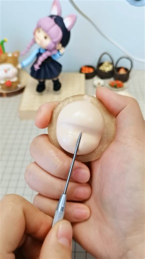 53K views · 882 reactions | Making of Cute Clay Doll Laughing Face Tutorial | DEEPFLAME | Facebook