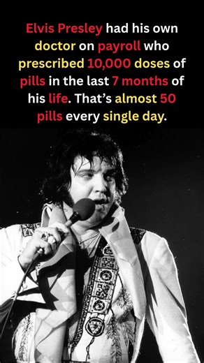 Elvis Presley’s Medical Routine Was Out of Control #shorts
