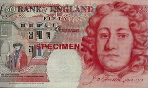 Old £50 notes cease to be legal tender