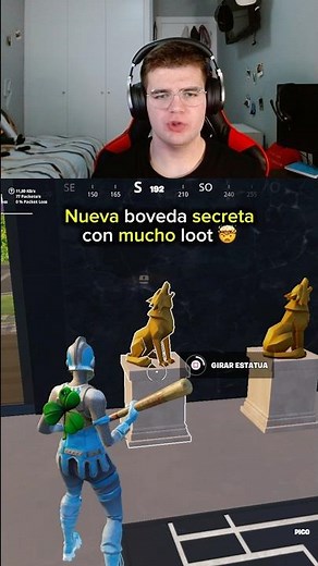 NUEVA boveda SECRETA con mucho LOOT en FORTNITE 🔥