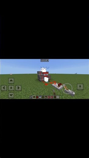 Minecraft simple TNT Cannon #shorts #minecraft