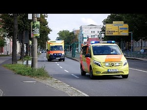 [Potsdam Mittelmark] NEF + RTW Rettungsdienst Potsdam-Mittelmark auf Einsatzfahrt