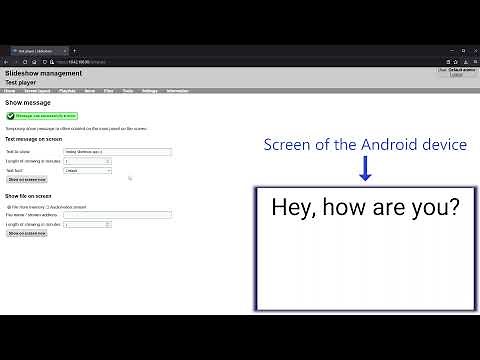 Slideshow - Tutorial 9: Advanced features on the web interface
