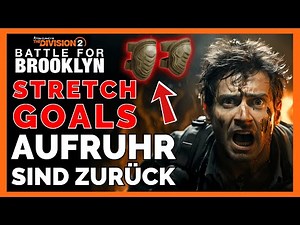 Uproar is back! The Division 2 German: NEW STRETCH GOALS SEASON 2! Raid Exotics & Legendary Weapons