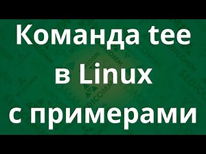 Команда tee в Linux с примерами