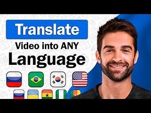How to Translate Video into ANY Language with AI (FREE)