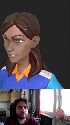 Texturing & Texture adjustments 👾#3d #substancepainter