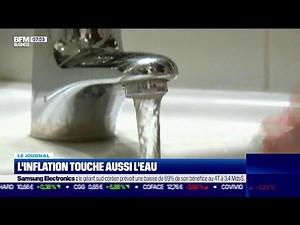 L'inflation touche aussi l'eau