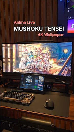 Anime Wallpaper of the Day | Mushoku Tensei 4K 🔥 #wallpaperengine #anime #shorts