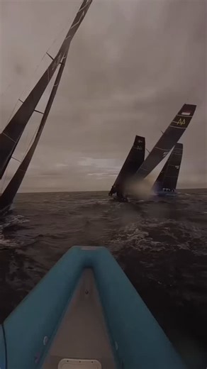 Bad collision 😱 #sailinglife⛵️ #regatta #collision #sailrace #rc44 #sailboats #sailboat #crash #regata @the44cup | Sail Republic