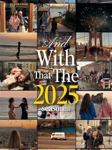 2025 Season Recap: CapCut Collage Template