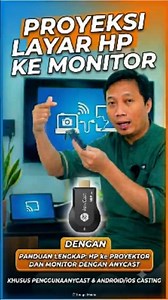 Non-Smart Monitor/TV Just Use Anycast!