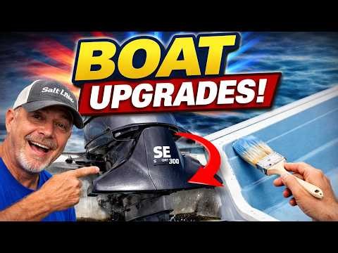 Hydro Foil, Swim Ladder, New Paint for Reflective Heat on the Custom Trimaran