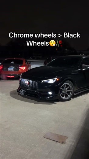 Why Chrome wheels is better on the Q60