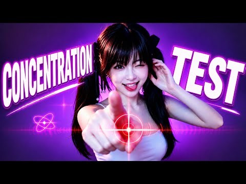ASMR Concentration Challenge 😴 Gentle Bedtime Care & Deep Relaxation