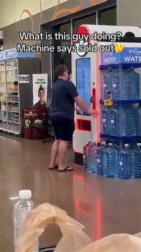 What is this pokemon scalper doing to the poor pokemon vending machine The Pokémon vending machine sat quietly in the corner, its colorful artwork gleaming under the store lights, humming softly as if it had done nothing but dispense joy all its life. That peace ended the moment the Pokémon scalper arrived. At first, he looked like any other customer—scruffy hoodie, worn sneakers, a backpack that had seen better days—but the moment his eyes landed on the machine, they lit up with something dange