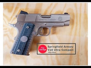 Springfield Armory Ultra Compact Stainless Steel 45ACP 1911 - Tokyo Marui Airsoft Replica