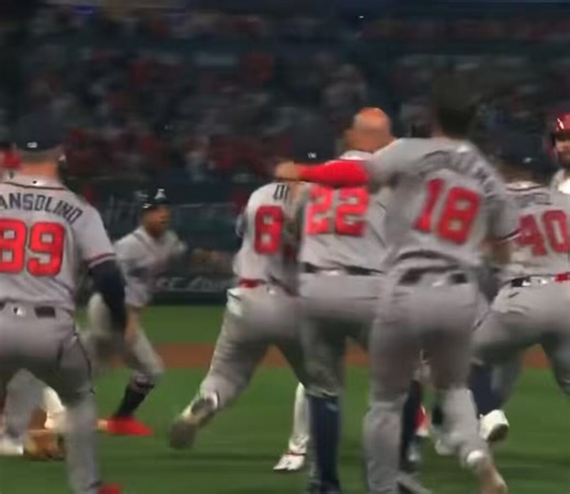 Great that Walt Weiss tackled Soler to protect Lopez... BUT where the hell was his 6'4" 220lb catcher Jonah Heim?