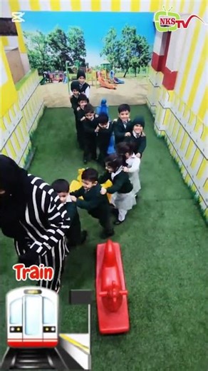 “Classroom Train Fun | Kids Enjoy a Happy Learning Break