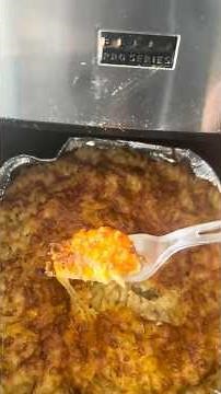 20-min Air fryer-baked Mac n Cheese