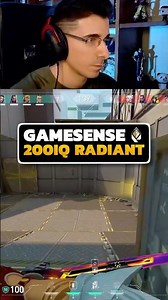 This is Gamesense of 1 Top Radiant (7 - 8) 🏆 valorant gameplay live streamer highlights daily clips