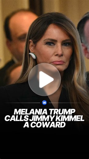 First Lady Melania Trump has broken her silence about comedian Jimmy Kimmel's latest major faux pas. 'Kimmel's hateful and violent rhetoric is intended to divide our country. His monologue about my family isn't comedy- his words are corrosive and deepens the political sickness within America,' Melania wrote on X Monday morning. 'People like Kimmel shouldn't have the opportunity to enter our homes each evening to spread hate,' she continued. Credit: Reuters/X