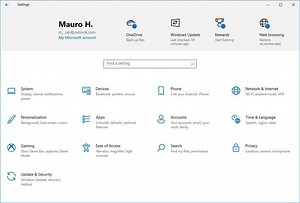 Beginilah Tampilan Settings Dengan Sejumlah Icon Baru di Windows 10