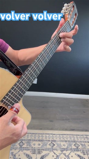 Volver Volver ( Introducción) #tutoriales de guitarra