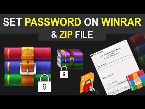 How to Set Password on WinRAR | Secure ZIP & RAR Files Easily | Ayaz Tech Help