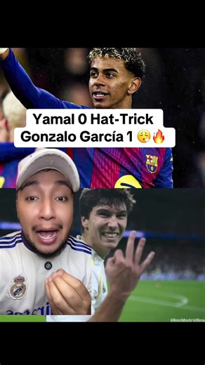 Hat-trick de Lamine Yamal y Gonzalo García Impactante