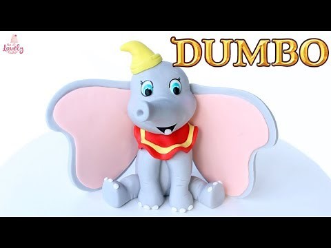 Dumbo The Elephant Cake Topper Tutorial!