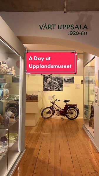 You can find 📍Upplandsmuseet in the heart of the city, a free museum about Uppsala’s history! #uppsala #myuppsala #sweden #visitsweden #travel #museum