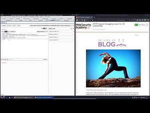 HTTP request smuggling, basic CL.TE vulnerability (Video solution, Audio)
