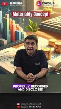 Materiality Concept Explained | Accounting Concept | IGCSE & AS Level 📊