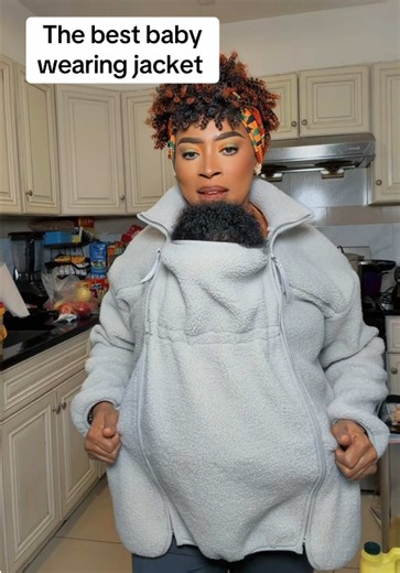 Baby Wearing Jacket with Pockets: A Stylish 2-in-1 Solution