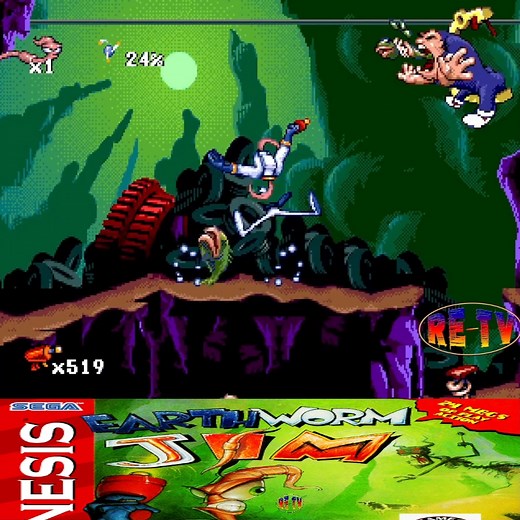 Earthworm Jim | Sega | 1994 | Retro-Entertainment TV