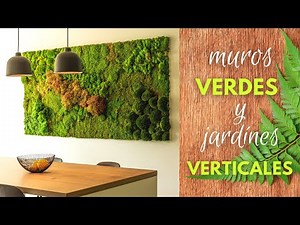 ☘️​ UN MURO VERDE o JARDÍN VERTICAL transforma cualquier lugar DISEÑO Y DECORACION DE INTERIORES☘️​