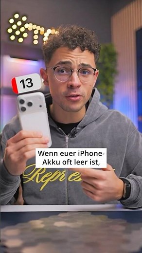 iPhone-Akku schwach? Diese Einstellungen helfen sofort! 🔋📱 #iphone #shorts