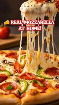 How to Make Mozzarella Cheese at Home | Easy Recipe