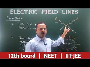 10. Electric field lines and their important properties | Class 12th | Physics #cbse