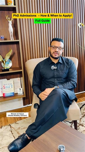 118K views · 913 reactions | PhD Requirements & Admissions | How & When to Apply for PhD  Full Guide | Immigration with Rizwan Ul Haque | Facebook