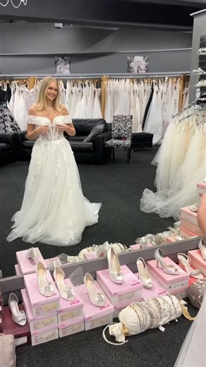 4.5K views | Straps for the ceremony, strapless for the celebration! #Wedding #BridetoBe #sayyestothedress #BlissBridal | Bliss Bridal and Formalwear | Facebook