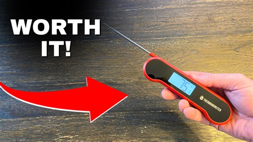 Watch REVIEW&colon; ThermoMonster Instant Read Meat Thermometer Red on Amazon Live