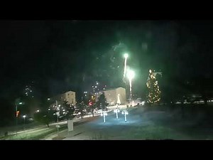 Kunda linna ilutulestik aasta vahetus 2025-2026.