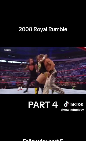 Part 4 2008 Royal Rumble #royalrumble #wwe #wwefan #cmpunk #codyrhodes #johncena #undertaker
