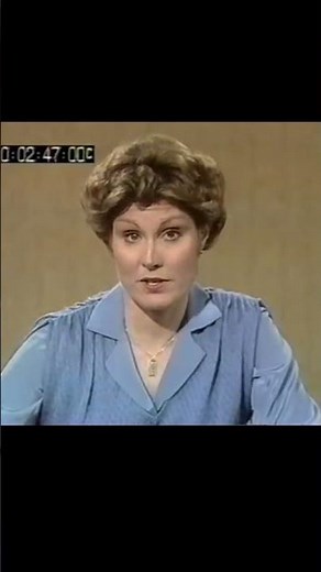 Eighties Classic British Clip - Not The Nine O'Clock News - Angela Rippon